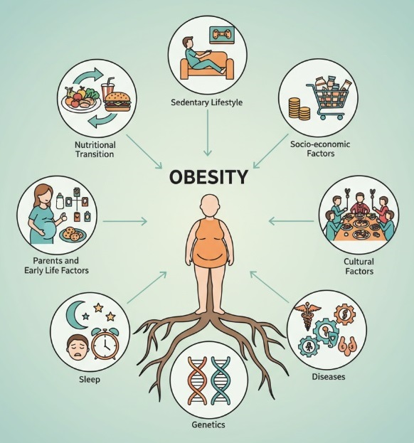 Causes of obesity