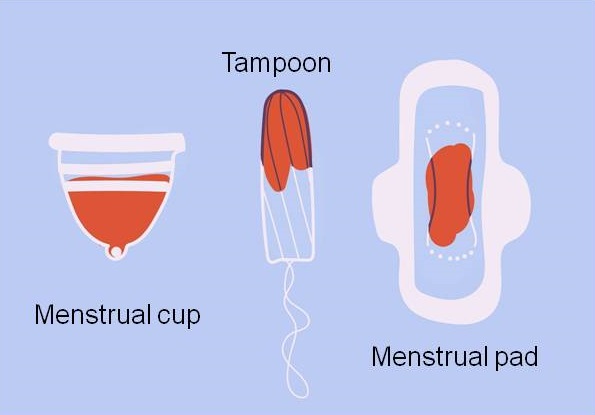 Varieties of menstrual products
