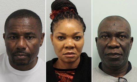 Three Nigerian defendants foung guilty of organ trafficking to the UK.
