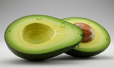 Cut avocado